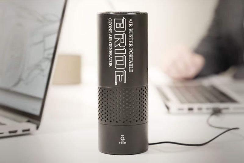 空気清浄機能付オゾン脱臭機　エアバスターポータブル　BR1DE 空気清浄機能付きオゾン除菌脱臭器「エアバスターポータブル」に