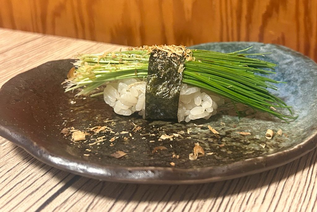 芽ネギのお寿司
