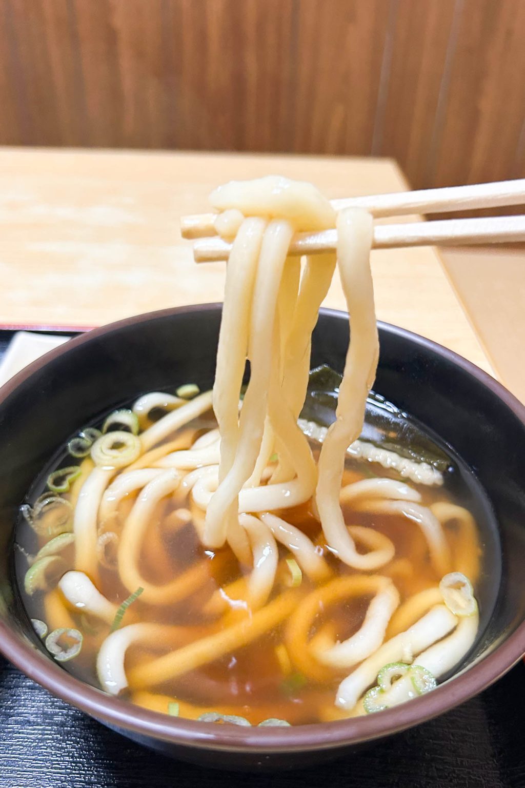 うどん箸上げ