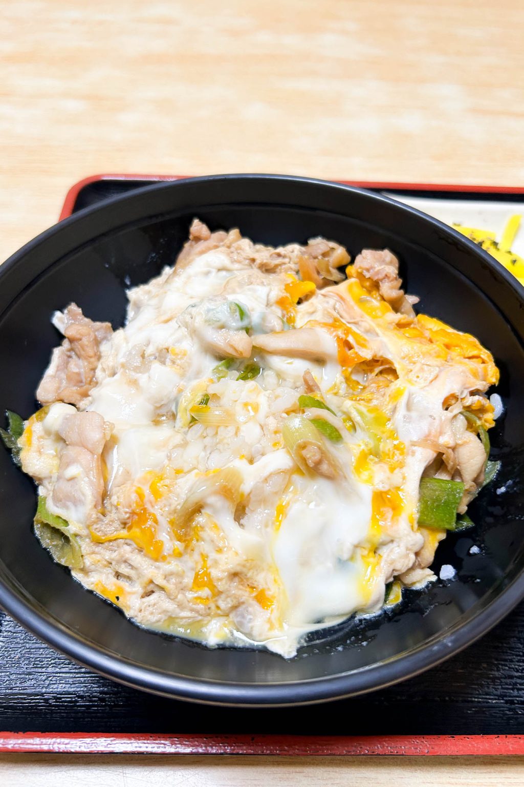 親子丼アップ