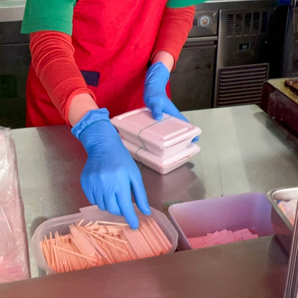 できたてのたこ焼き