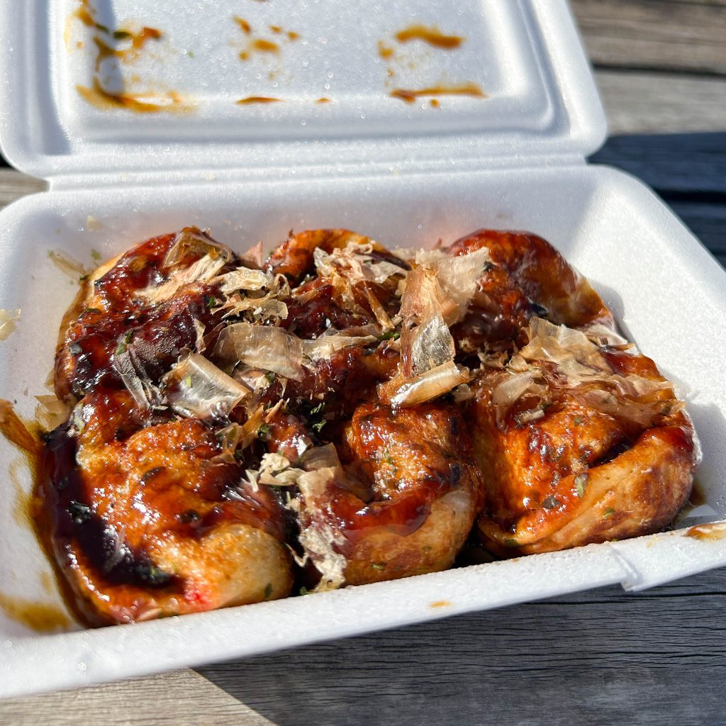 たこ焼きアップ