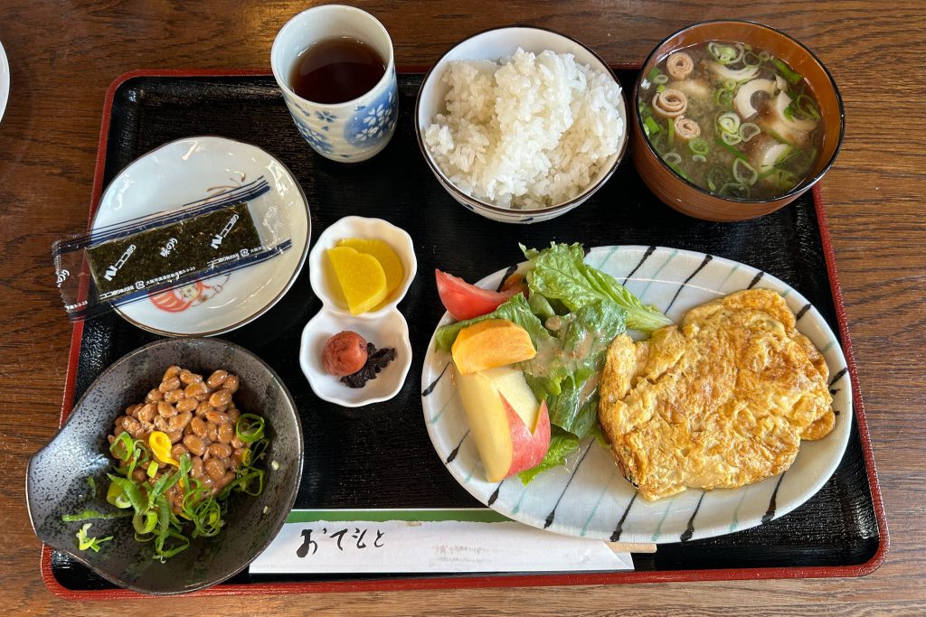 朝食　たまご焼き