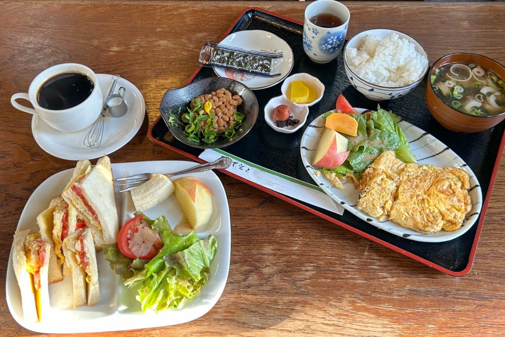 大阪府交野市喫茶河童のモーニング