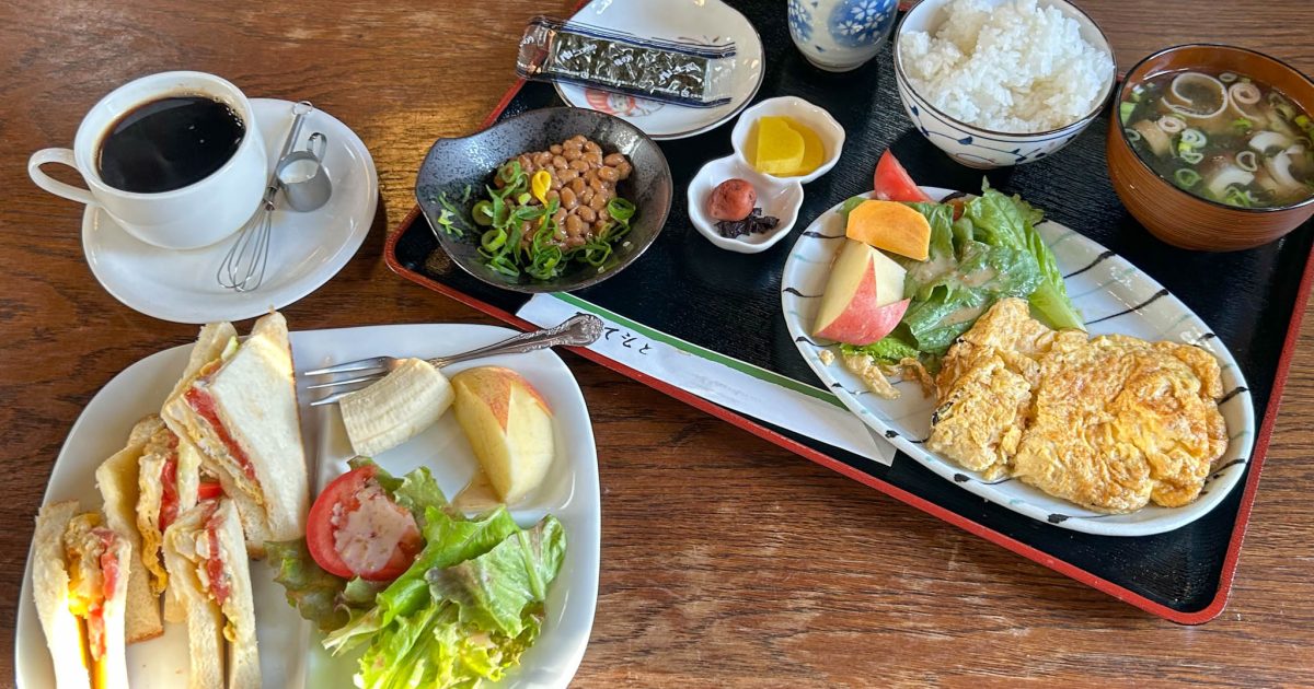 喫茶河童のモーニング