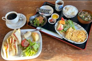 喫茶河童のモーニング