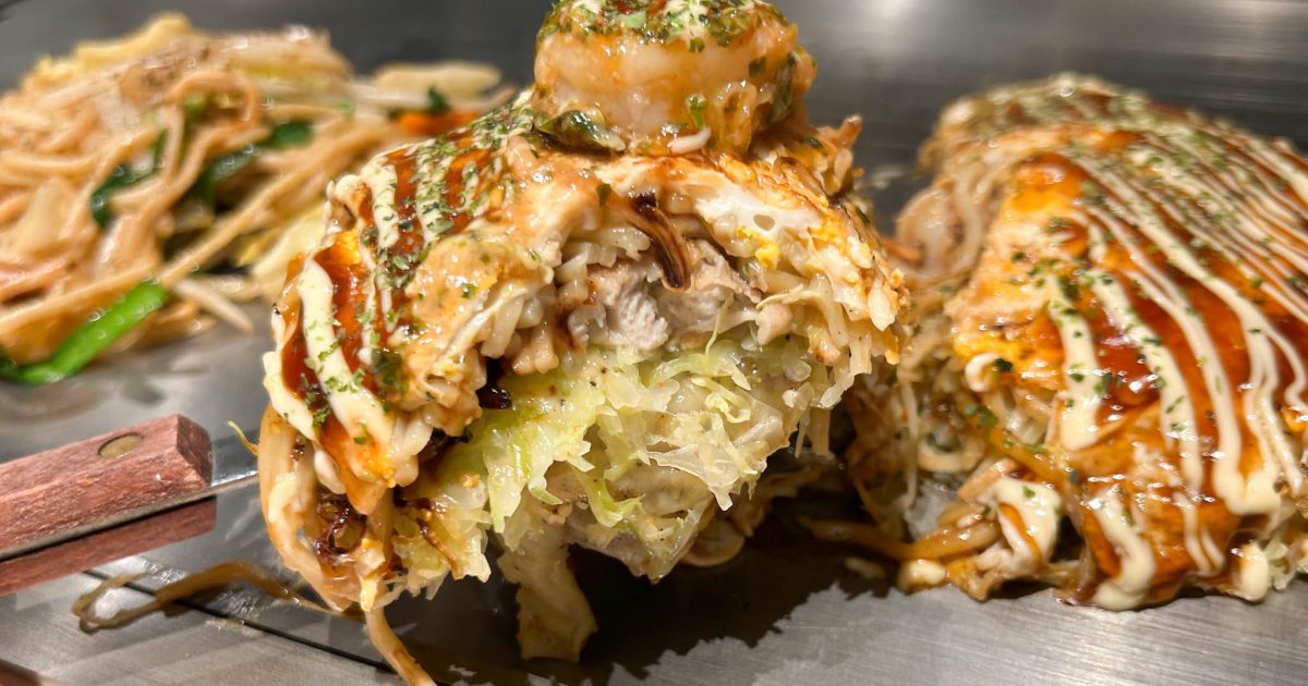 寝屋川公園駅近く轍の広島焼