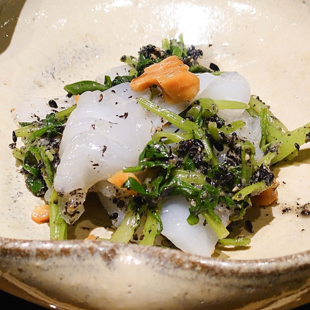 混ぜ合わせた様子