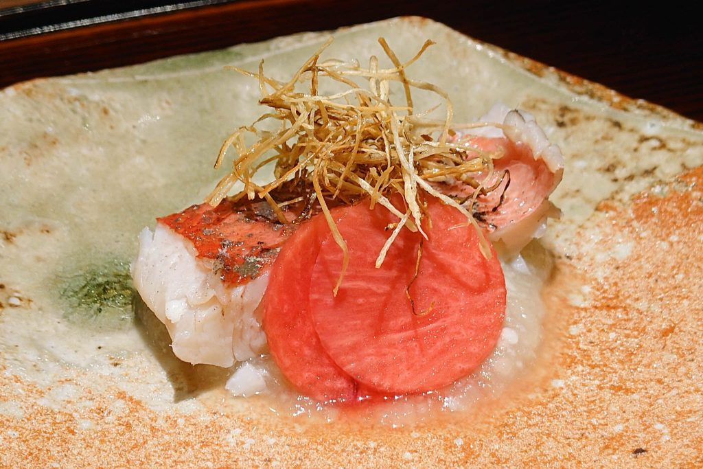 金目鯛の焼き物