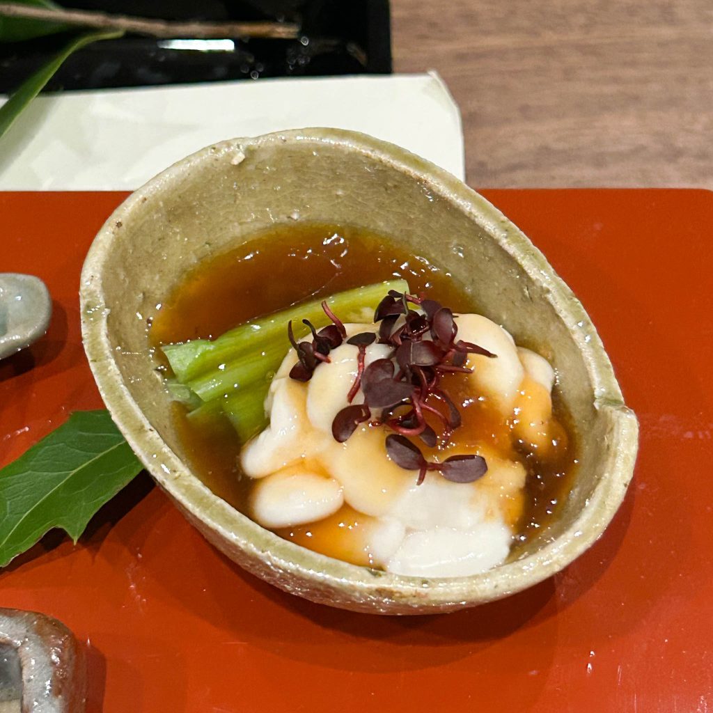 くもこのポン酢がけ