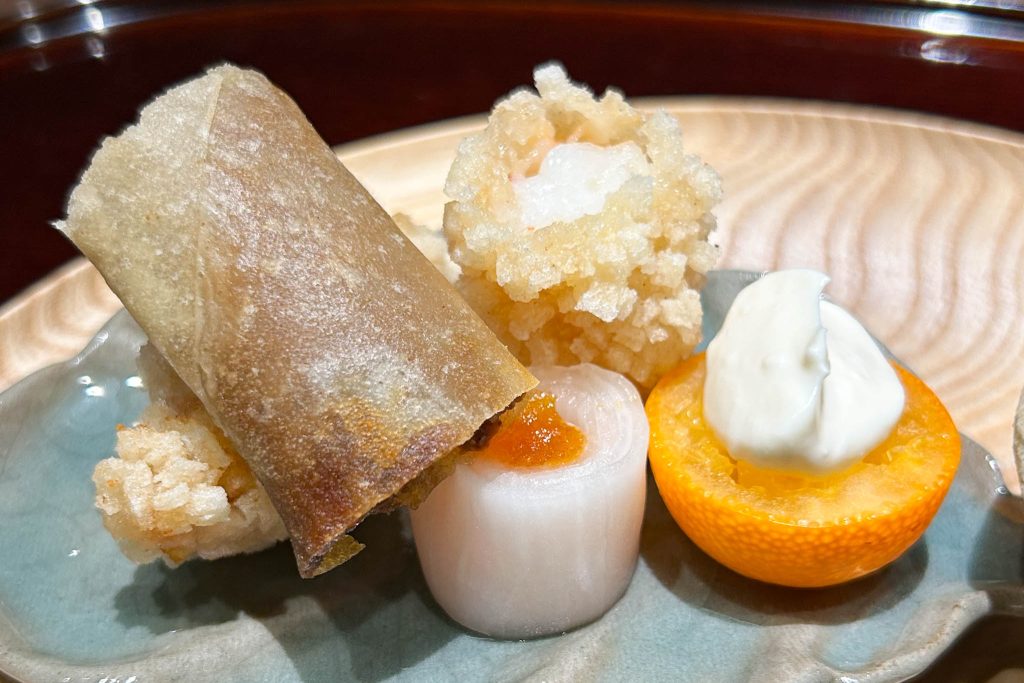 一品の盛り合わせ