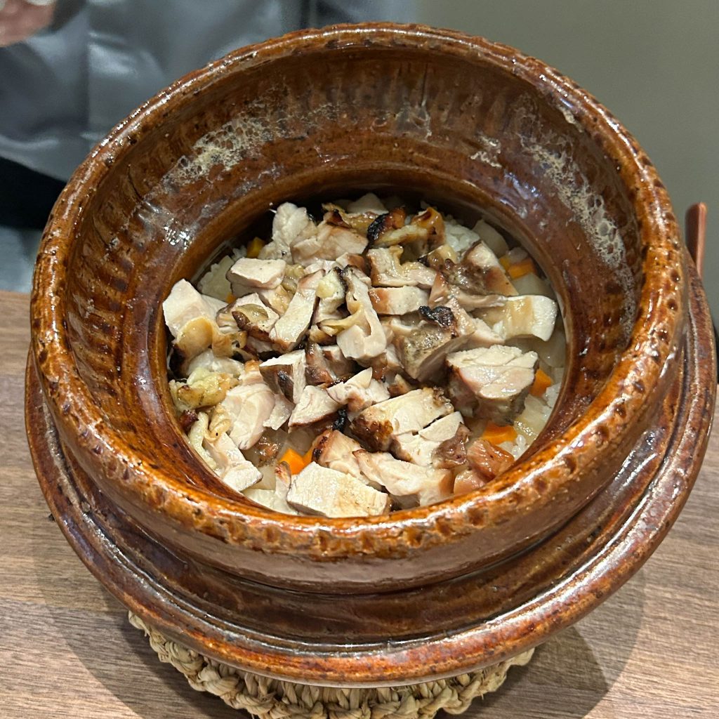 鶏と大根の土鍋ごはん