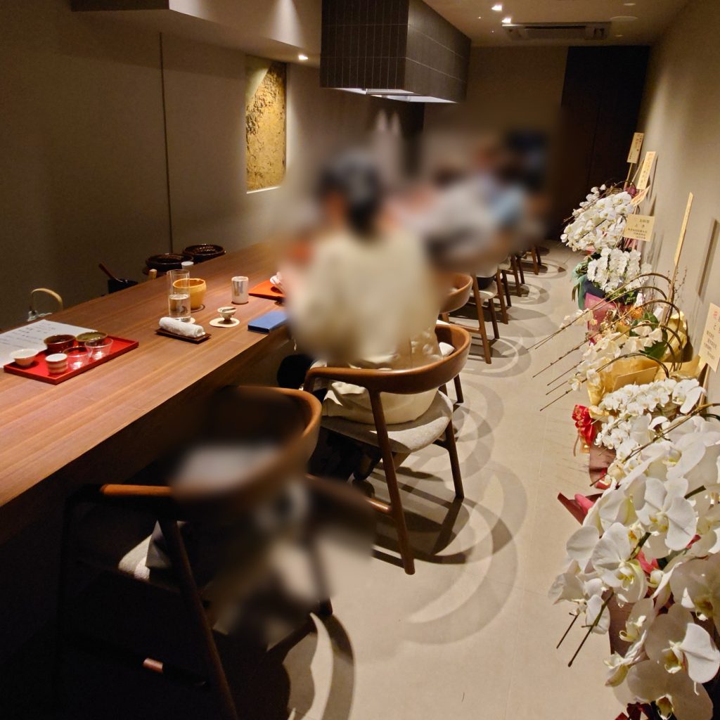 店内カウンター