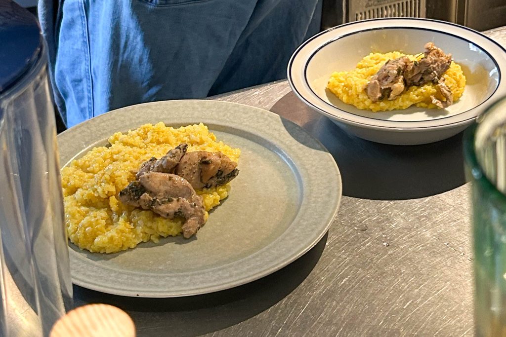 大人用と子供用カレーの比較