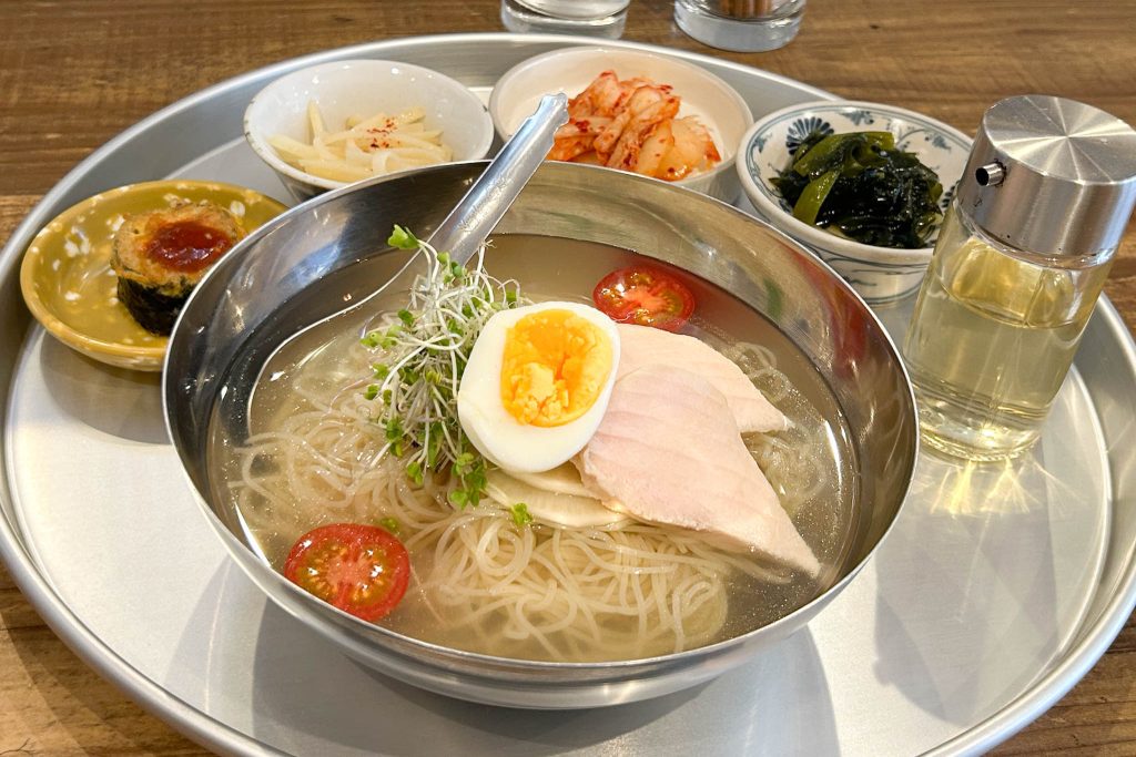 韓国水冷麺ランチ(1,200円)