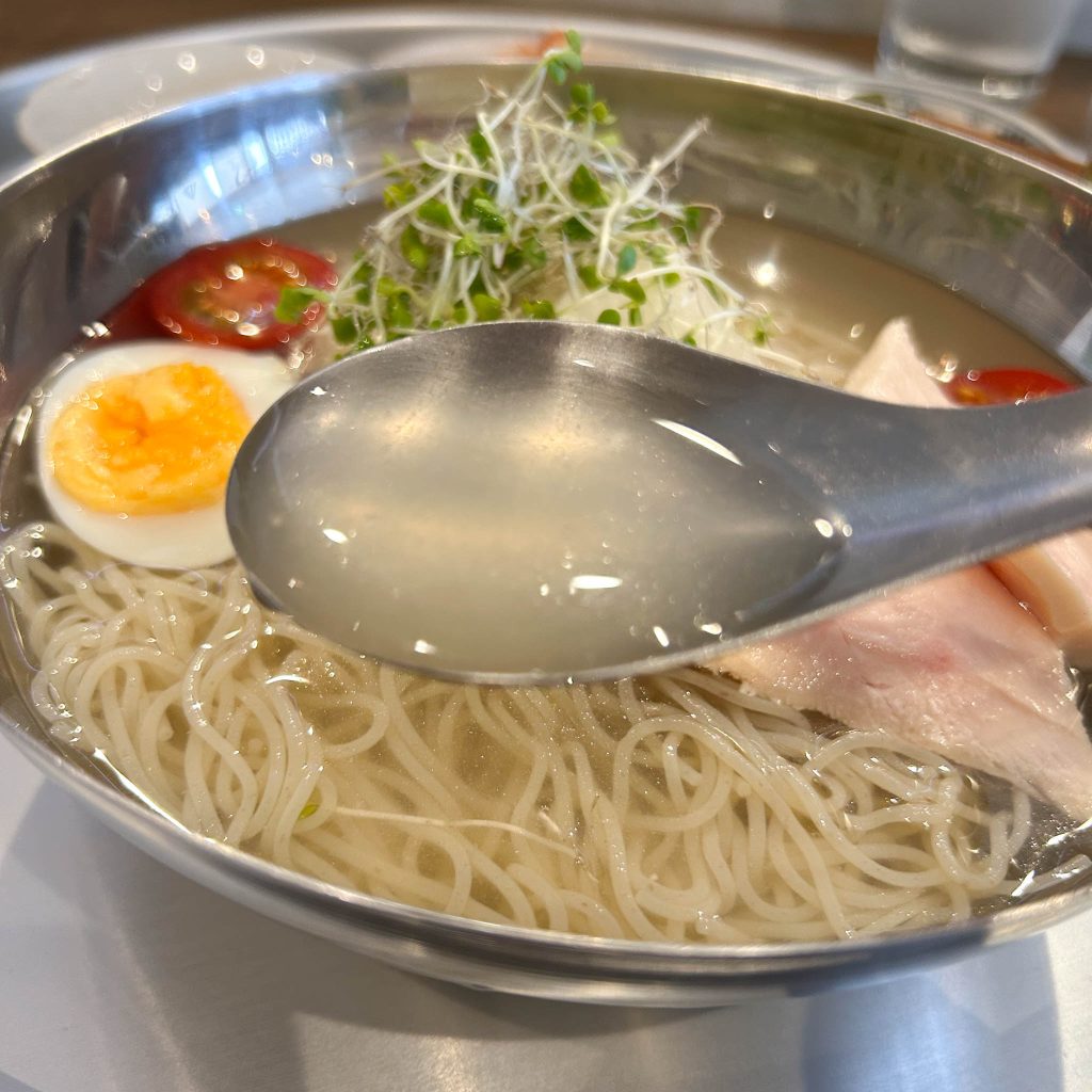スープのスプーン上げ