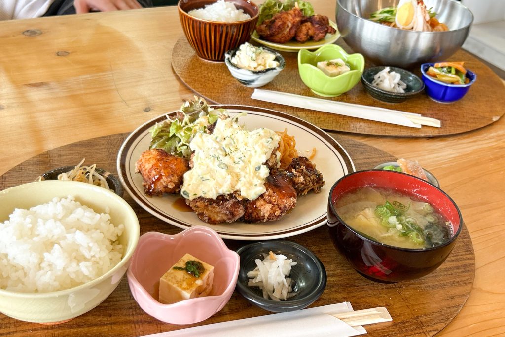 交野市星田西の星の丘カフェの日替わりランチ