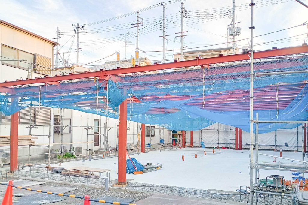 セブンイレブン寝屋川東大利町店 工事