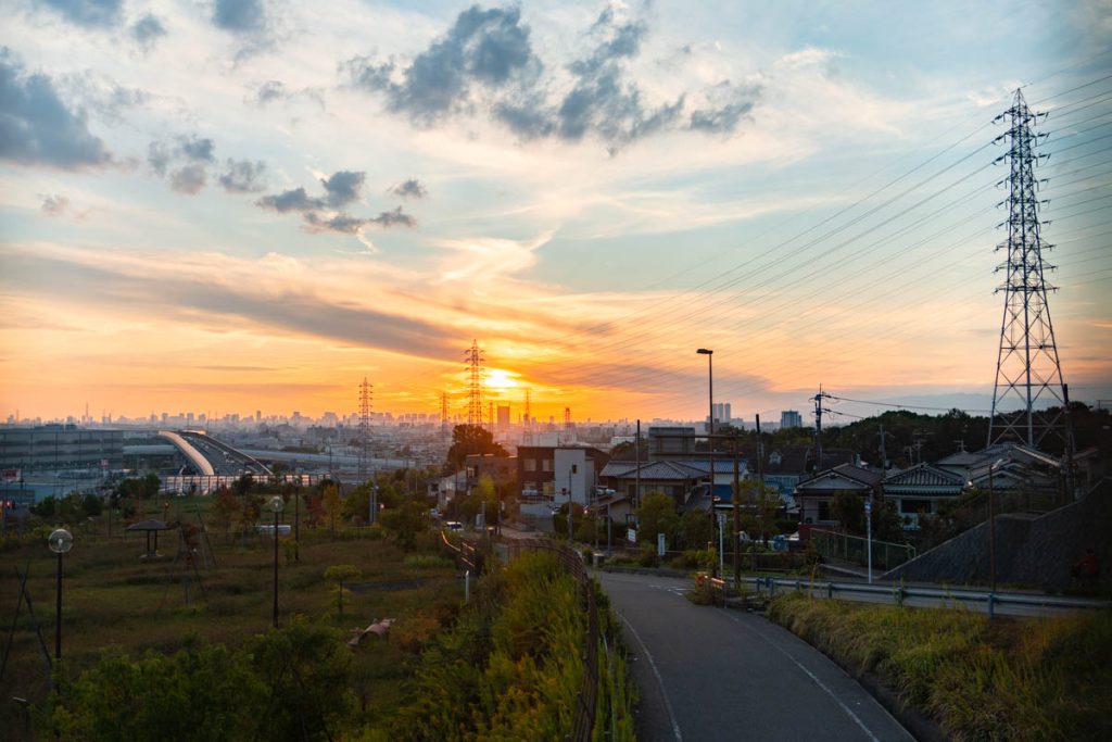 寝屋川市高宮の風景
