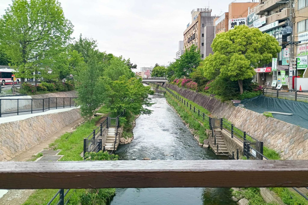 寝屋川市東大利町 河川寝屋川