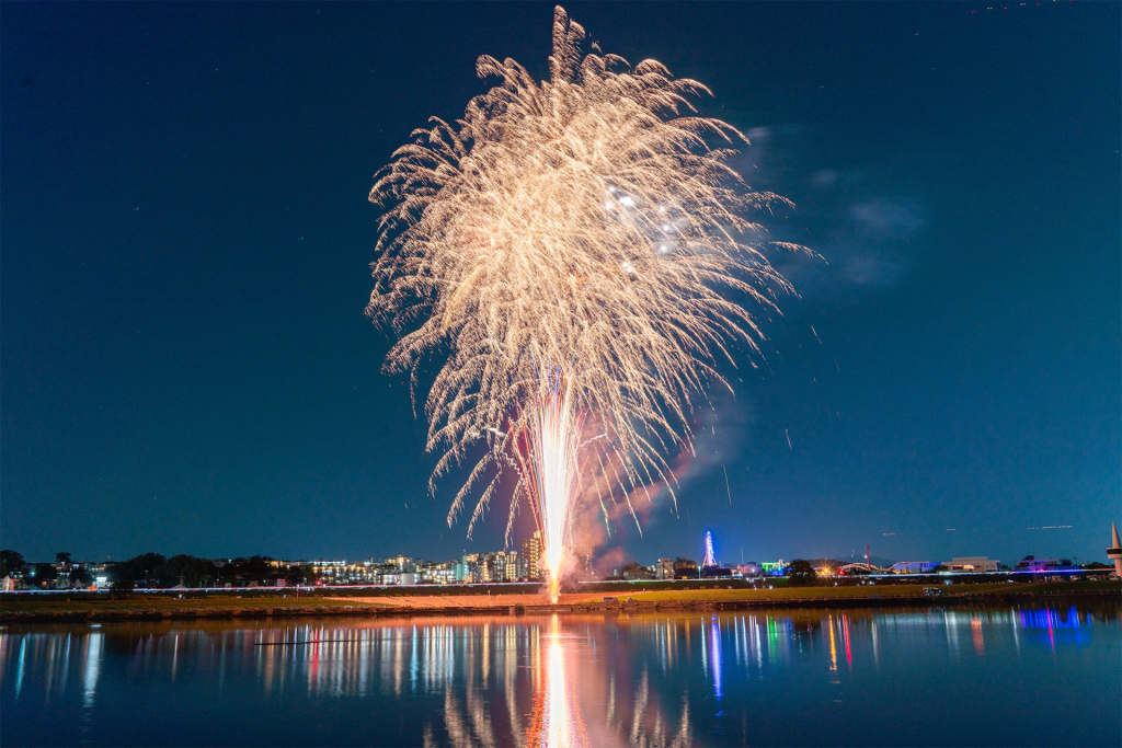 淀川河川公園枚方地区 五六花火