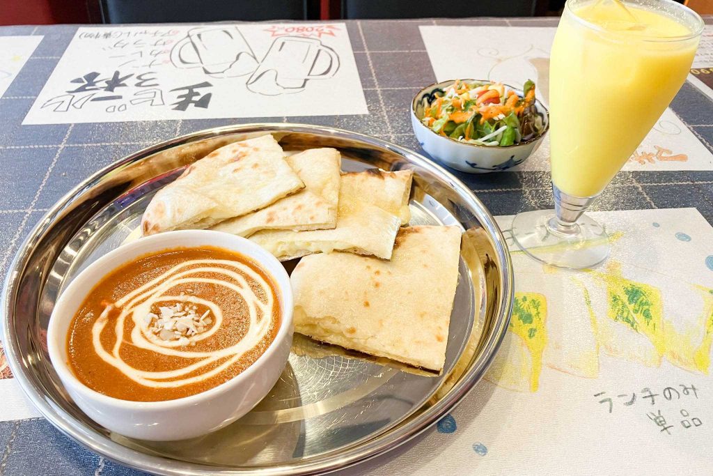 寝屋川市早子町 キーラン 特製バターチキンセット