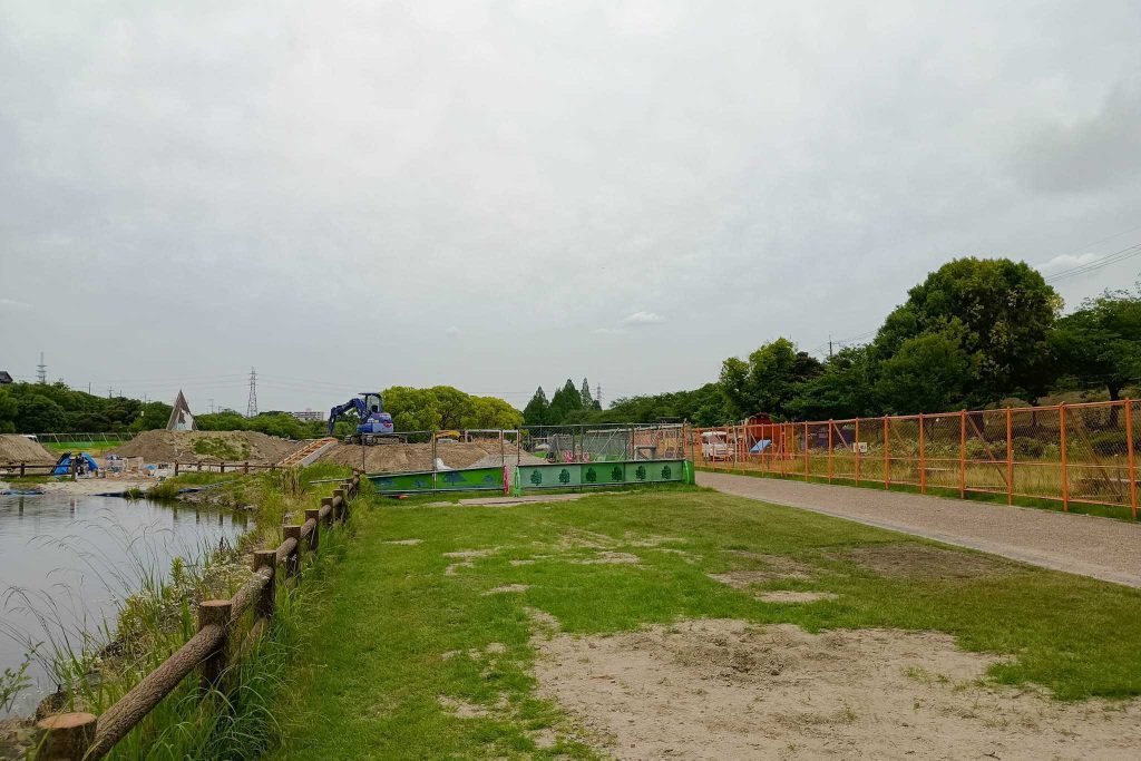 寝屋川市太秦桜が丘 打上川治水緑地