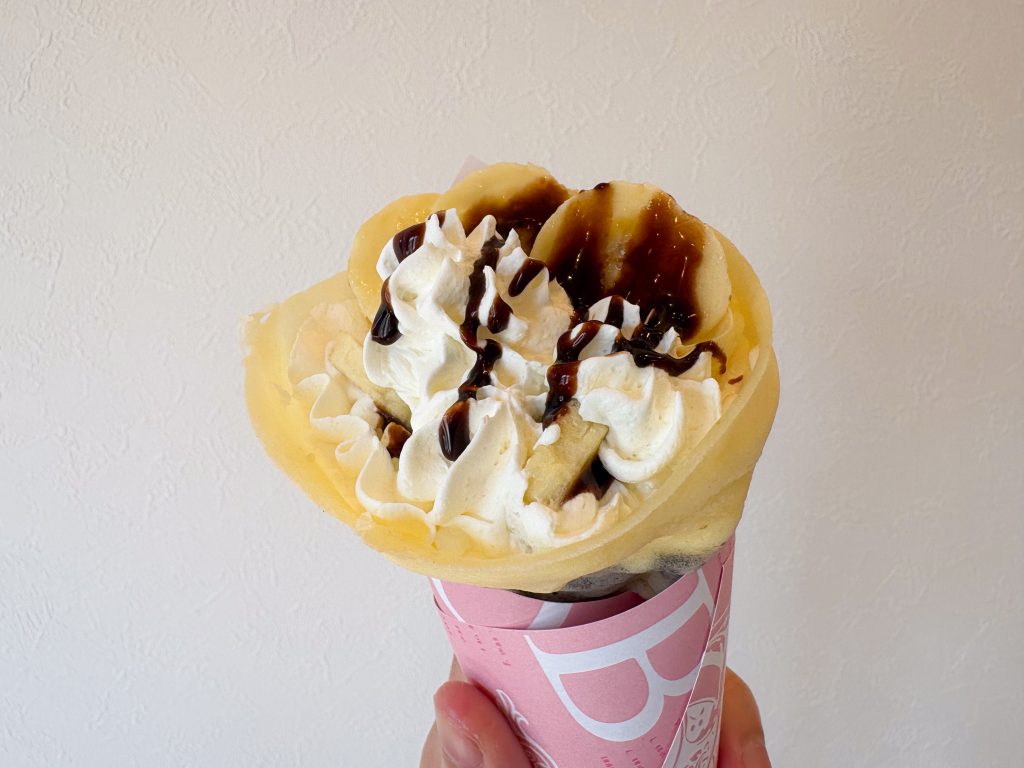 Mo Chu crepe&snack バナナチョコホイップ
