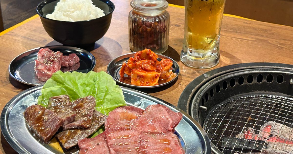 寝屋川市下神田町タンとハラミ ベンテンの上塩タンと上ハラミセットなど