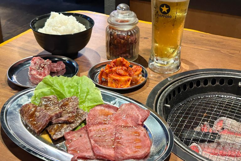 寝屋川市下神田町タンとハラミ ベンテンの上塩タンと上ハラミセットなど