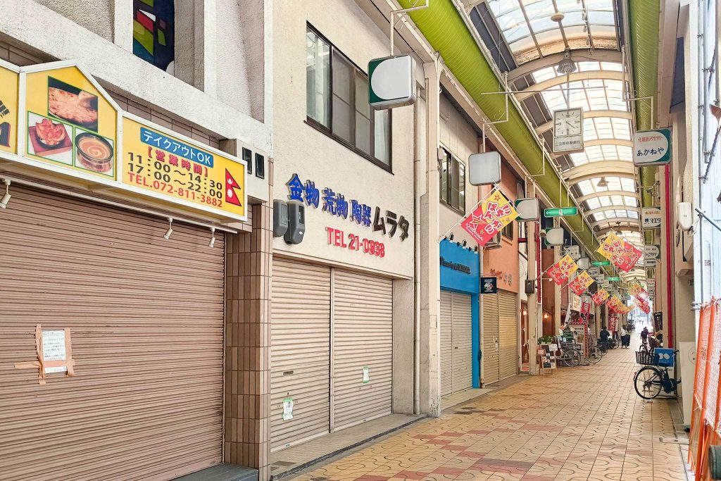 寝屋川市早子町 リスタ ねやがわ一番街商店街