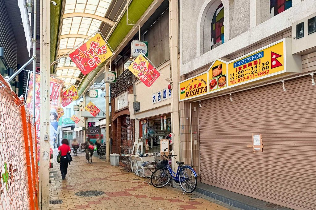寝屋川市早子町 リスタ ねやがわ一番街商店街
