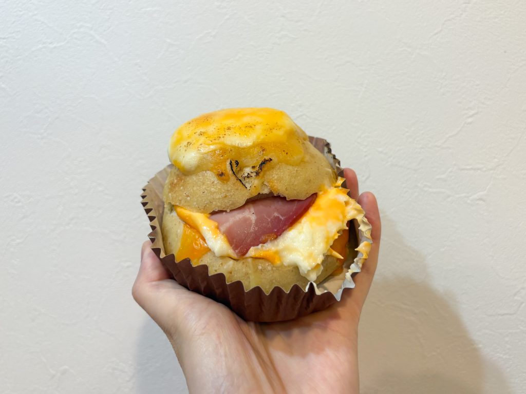 寝屋川市田井町 ぴよまるベーグル クロックムッシュベーグル