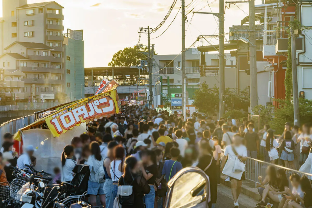 寝屋川市 萱島駅 萱島まつり