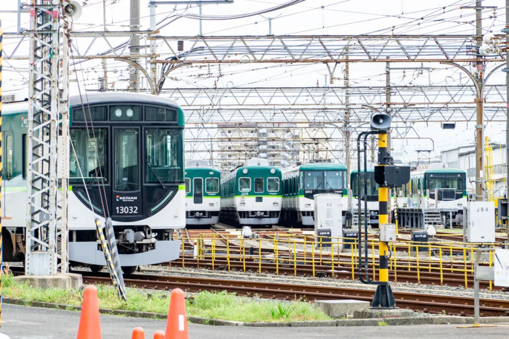 寝屋川市木田町 寝屋川車両基地