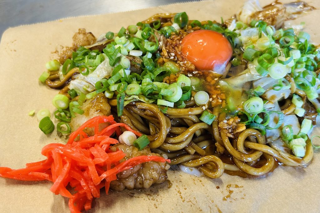 ハレルヤ ホルモン焼きそば 寝屋川市萱島信和町