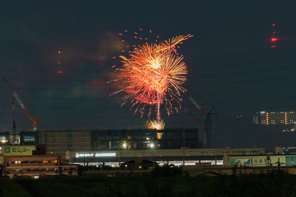 2025年の茨木辯天花火大会
