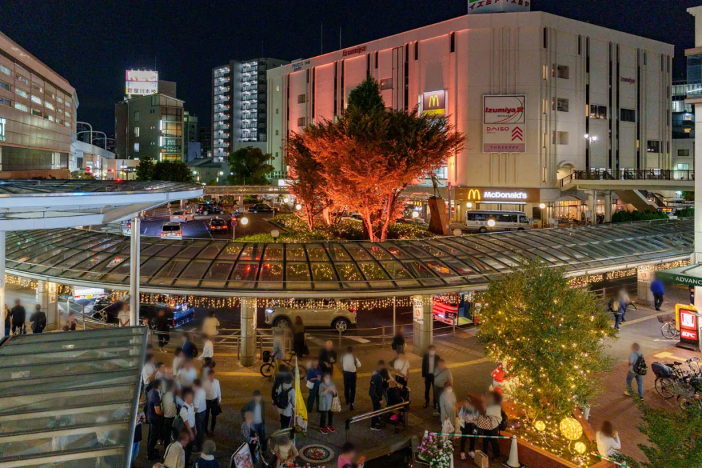寝屋川市早子町 寝屋川市駅 イルミネーション