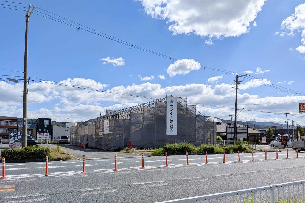 四條畷市砂 焼肉屋さかい 工事