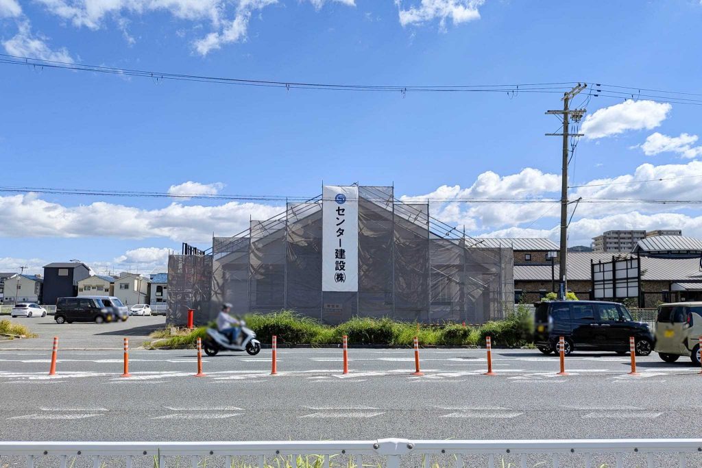 四條畷市砂 焼肉屋さかい 工事