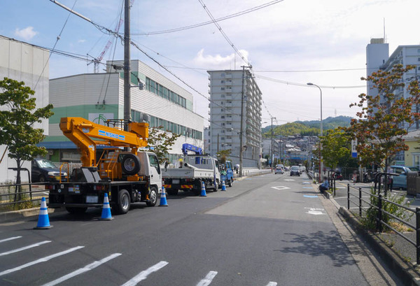 寝屋川公園駅前　自転車ナビライン-6