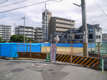 高柳住宅跡地整地-6