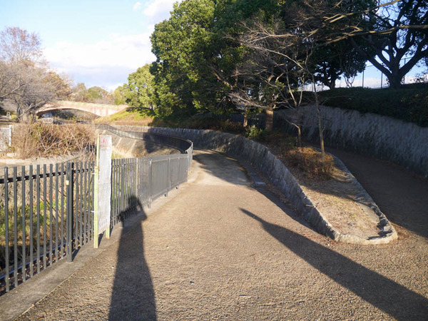 寝屋川公園 遊歩道 舗装工事2021年1月-2