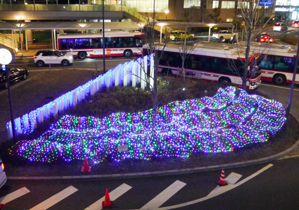 香里園駅 イルミネーション2020年12月1日-7