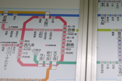 JR東西線 路線図