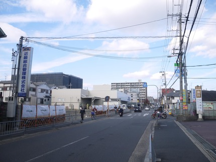 更地 北側を向いて撮影