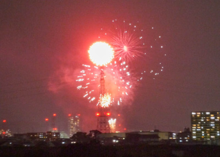 枚方の花火　2020年9月6日-5