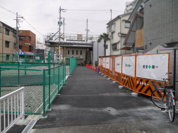 東大利町 仮歩道2020年12月-4