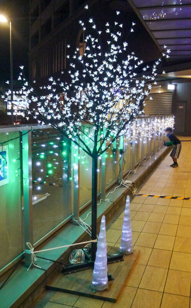 香里園駅 イルミネーション2020年12月1日-9