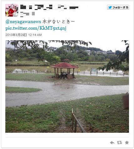 打上川治水緑地公園水没2